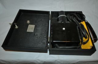 Vintage Kodak Kodaslide Slide Projector Model 1 Case Instruction Book