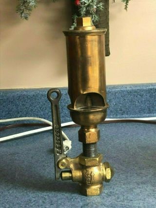 Crosby Steam Gage & Valve Co Boston Ma Brass Steam Whistle