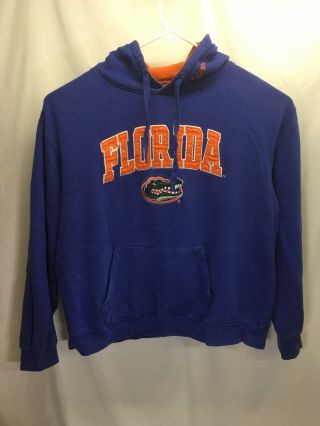 University Of Florida Gators Hoodie Sweatshirt Size Xxl Blue And Orange
