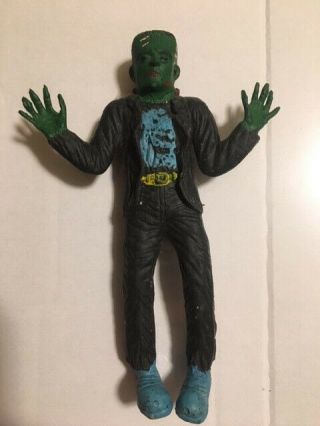 Universal Monsters Frankenstein Jiggler Vintage Toy Rubber Ahi Ben Cooper Like