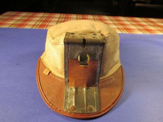 Vintage Miners Canvas Hat
