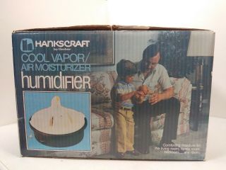 Vintage Hankscraft 240 Cool Vapor Mist Vaporizer Humidifier -