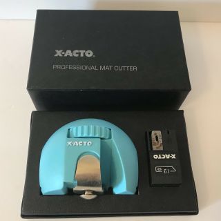 Vintage X - Acto Professional Mat Cutter Blades Blue Craft Frame Supply Boxed