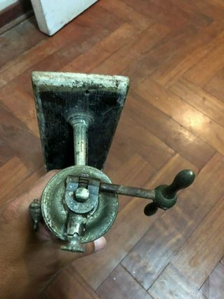 ANTIQUE FRENCH MEDICAL COLLINS&CO 1880 ' S BRASS DREULAFOY ASPIRATOR CLEANER 2