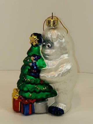 Vintage Kurt Adler Abominable Snowman Bumble Ornament Rudolph The Red - Nosed.