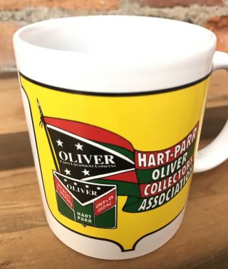 Vintage Hart - Parr Oliver Tractor Mug Collectors A96 Tuscarawas Pioneer Power