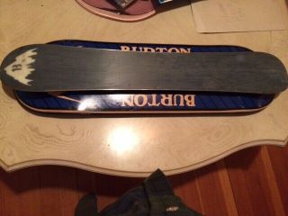 Vintage Burton Ski Skateboard Snowboard