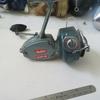 Fishing Reel Vintage Daisy - Heddon 220 - R All Metal Made In U.  S.  A.
