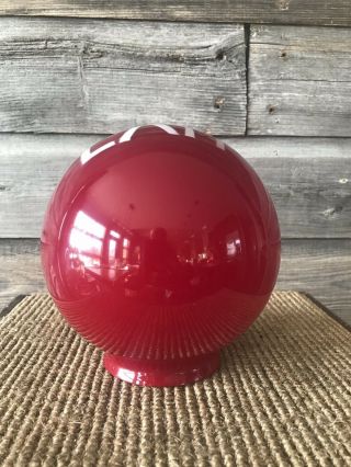 Vintage Ruby Red Exit Light Sign Exit Lamp