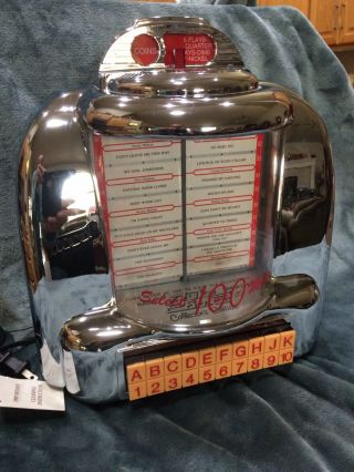 Vintage Spirit Of St Louis Jukebox Select - O - Matic 100 - Am/fm - Cassette