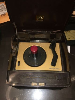 Vintage Rca Victor Victrola Record Player 45 - Ey - 3 Bakelite Phonograph