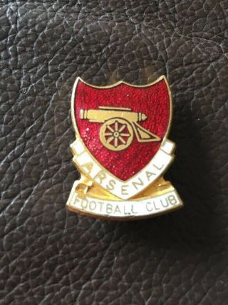 Arsenal - Coffer Vintage Enamel Badge / Pin