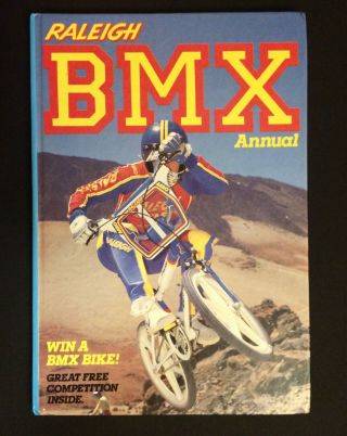 Raleigh Bmx Annual Printed By Grandreams 1985 By John Kercher Vintage Bmx Book