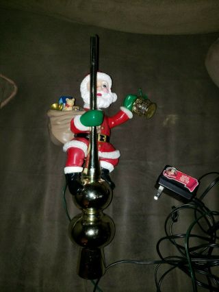 Vintage Mr.  Christmas Lighted/Motion Tree Topper 2