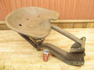 Antique International Farmall H M Md M Tractor Seat Assembly