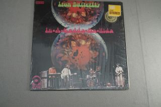Vintage Iron Butterfly In - A - Gadda - Da - Vida 33 1/3 Rpm Record Album