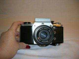 Vintage Aus Dresden 35 Mm Camera W/meyer - Optik Gorlitz Domiplan 2.  8/50mm Lens