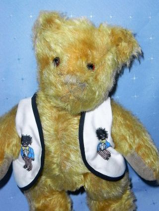 Vintage English Mohair Alpha Farnell Teddy Bear Cub (30 Cms Tall)