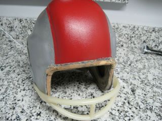 Vintage 1950 ' s Ohio State Buckeyes Suspension Helmet 2