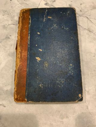 1831 Antique Book " Tour To Prairie Du Chien Thence To Washington City " Indians
