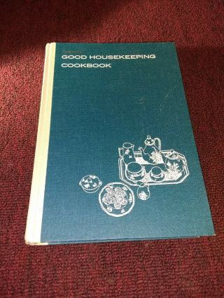 Vintage The Good Housekeeping Cookbook 1963,  Hardcover,