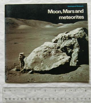 1977 Geological Museum,  Moon,  Mars And Meteorites By Peter Adams