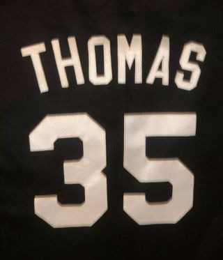 Vtg Majestic Chicago White Sox Frank Thomas 35 Men’s Sewn MLB Jersey Sz XL USA 3