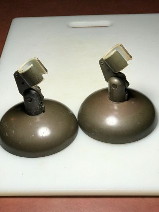 Vintage Shure Bros Model A25 Stand & 32 - 312 Microphone Base Music Studio,