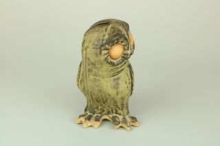 Tremar Cornwall Owl Money Box / Piggy Bank,  Vintage Studio Pottery 3