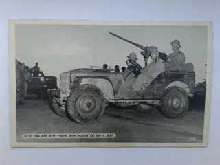 Vintage World War Ii Postcard 