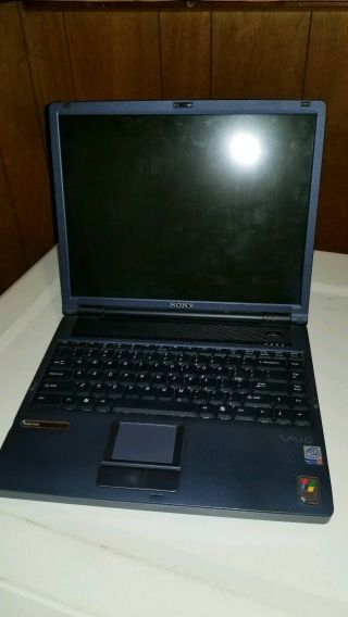 Sony Vaio Pcg - 9j2l Vintage,  Laptop Blue No Charger