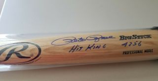 Pete Rose Autographed Big Stick Bat