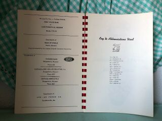 Vintage Caruthersville Woman ' s Club Cookbook Missouri 1950 ' s 1960 ' s Recipes 3