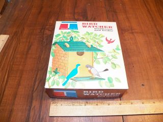 Vintage 1960s TUPPER TOYS Bird Watcher Birdhouse And Feeder - Tupperware 2