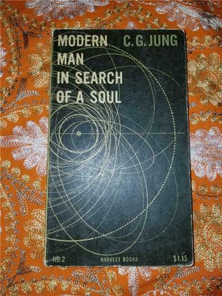 Vintage Modern Man In Search Of A Soul C.  G.  Jung Analytical Psychology Sc Book
