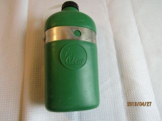 Vintage Oasis Kwencher Green Plastic Canteen Bottle,  Belt Clip 1qt (32oz) Usa X2