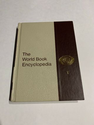 Vintage 1975 The World Book Encyclopedia T - Hardcover - Volume 19