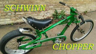 Schwinn Chopper 80cc Gas Motor Kit Engine For A Occ Stingray Green Bike Bicycle
