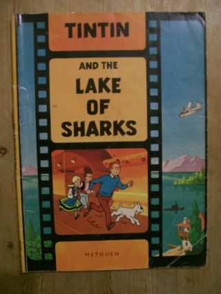 Tintin And The Lake Of Sharks By Herge 1977