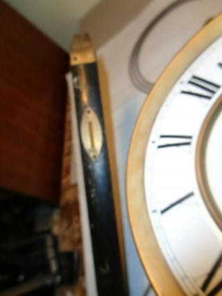 Antique - Gustav Becker - 2 Wt.  - Vienna Regulator Clock Movt.  Ca.  1890 To Restore - T887 3