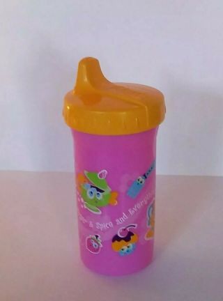 Vintage Playtex Baby Training Sippy Cup Pink Sugar & Spice Everything 2004