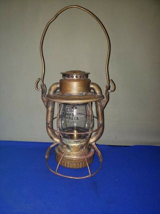 Antique Ww1dietz Vesta Brass U.  S.  Navy Ship Lantern