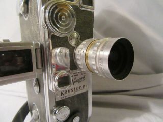 Vintage KEYSTONE 16mm A - 15 Newport Deluxe Movie Camera 2