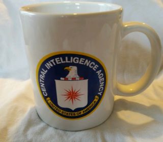 Vintage Usa Central Intelligence Agency Coffee Mug