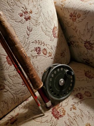 Vintage Fly Fishing Rod And Reel