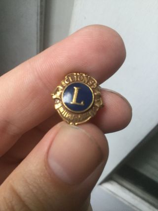 Vintage Lions Club International Pin