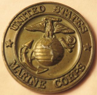 U.  S.  Marine Corps Detachment Aberdeen Proving Ground Challenge Coin Vintage?