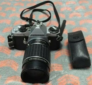 Vintage Asahi Pentax Takumar (bayonet) 1:2.  5 135mm Portrait Lens & Camera