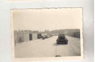 Photo M26 Pershing Tank In A Depot