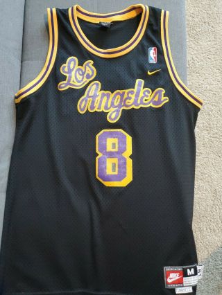Vtg.  Nike La 8 Lakers Kobe Bryant Throwback Jersey
